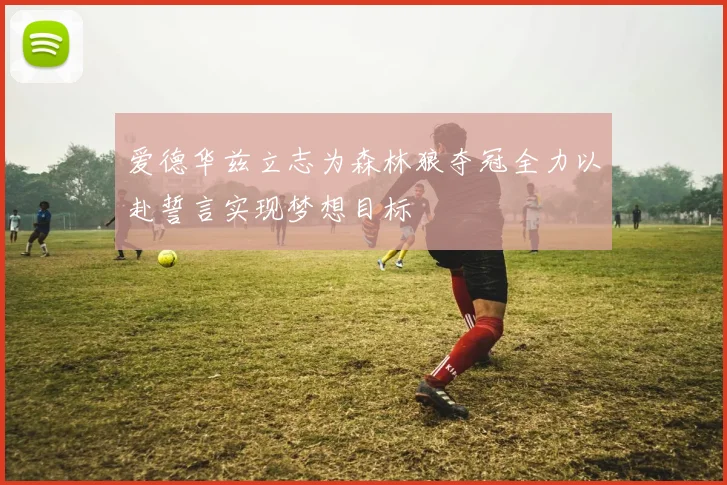 爱德华兹立志为森林狼夺冠全力以赴誓言实现梦想目标